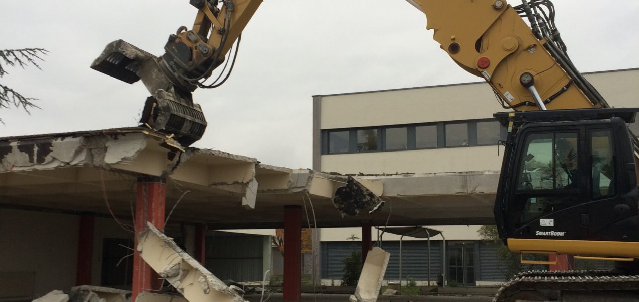 chantier démolition