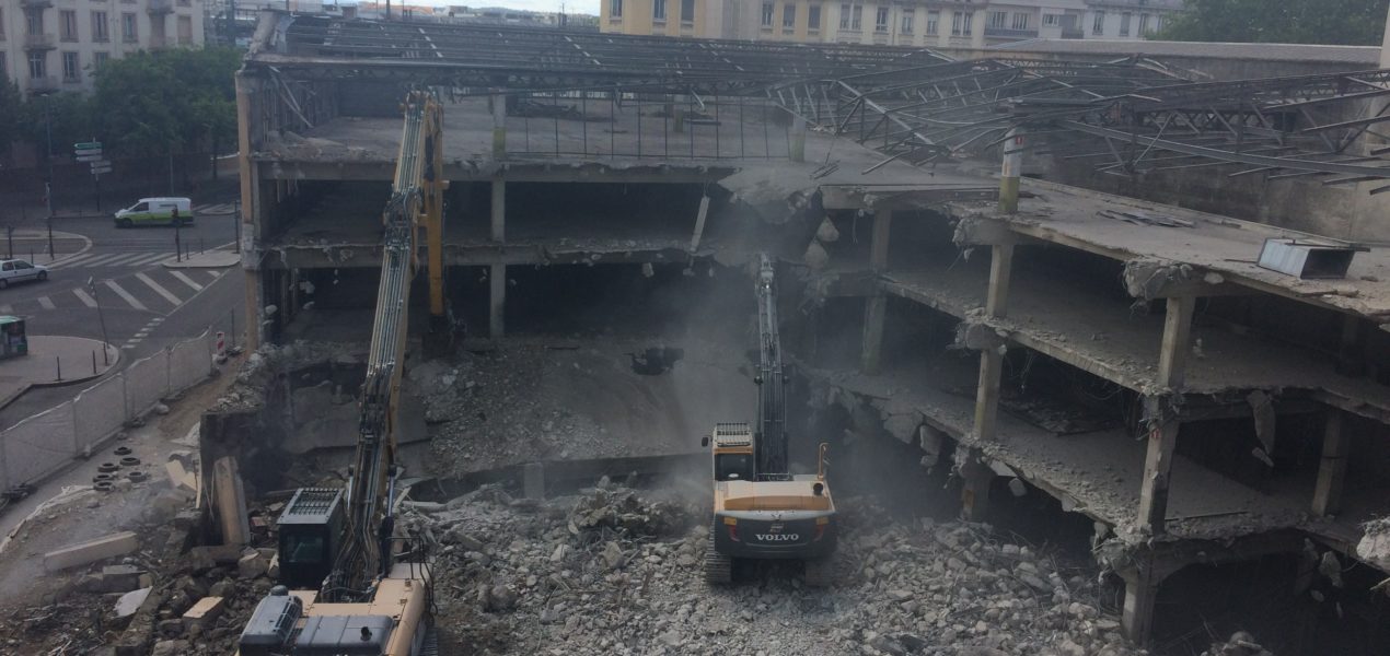 chantier de déconstruction