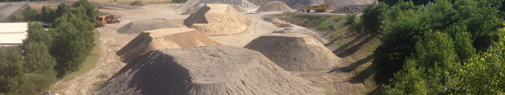 Site de prise en charge des matériaux inertes