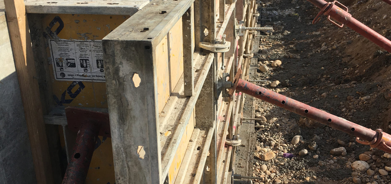 chantier de maconnerie