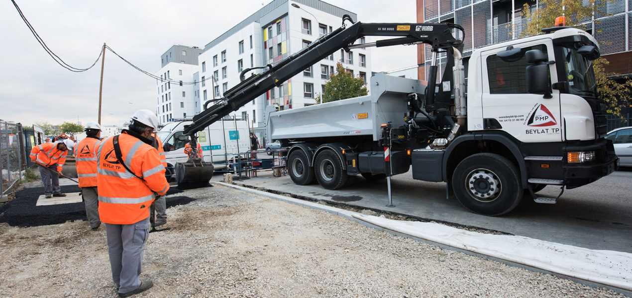 chantier de voirie